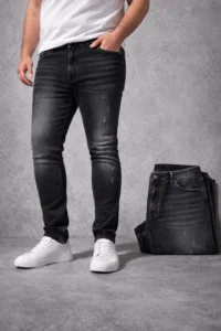 ג'ינס לייקרה סקיני קרעים דגם  20019