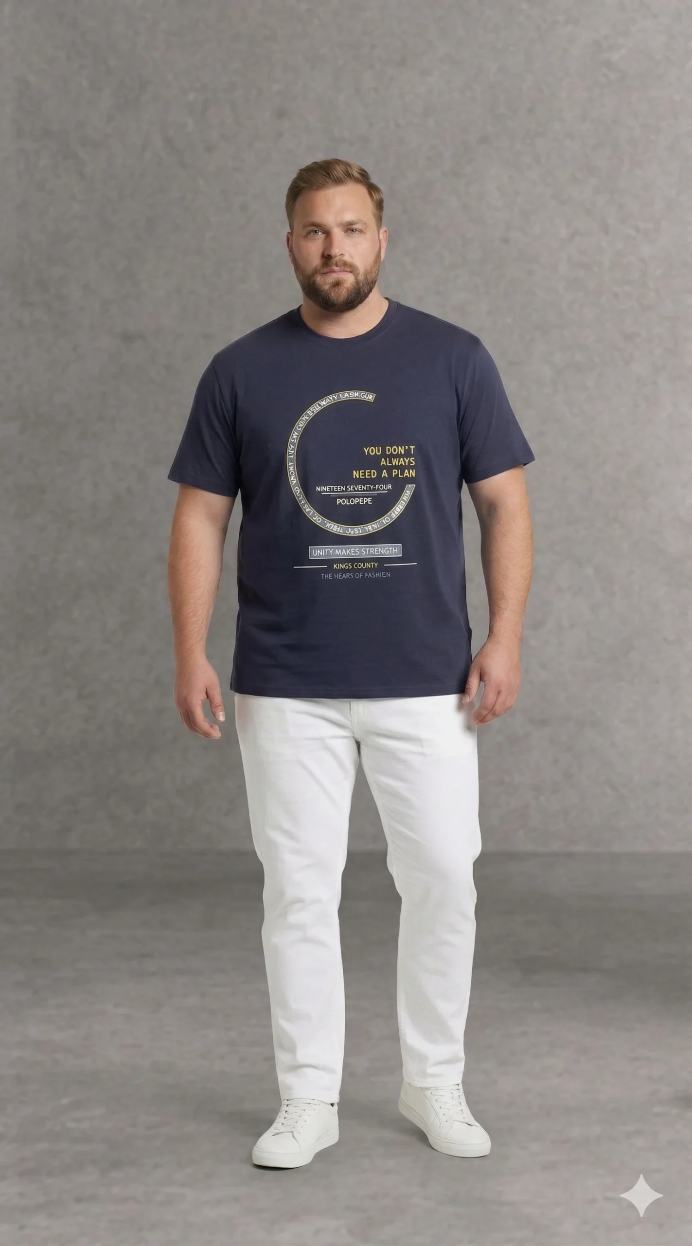 חולצת טי-שירט קלאסית 100% כותנה – תמונה 2