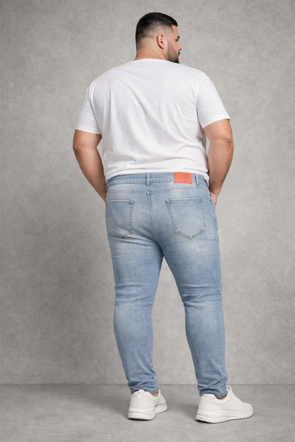 ג'ינס לייקרה סקיני קרעים דגם 20014 – תמונה 3