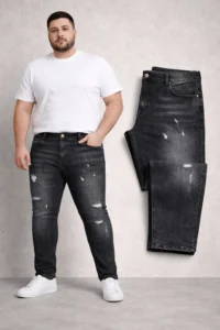 ג'ינס לייקרה סקיני משופשף דגם  20012