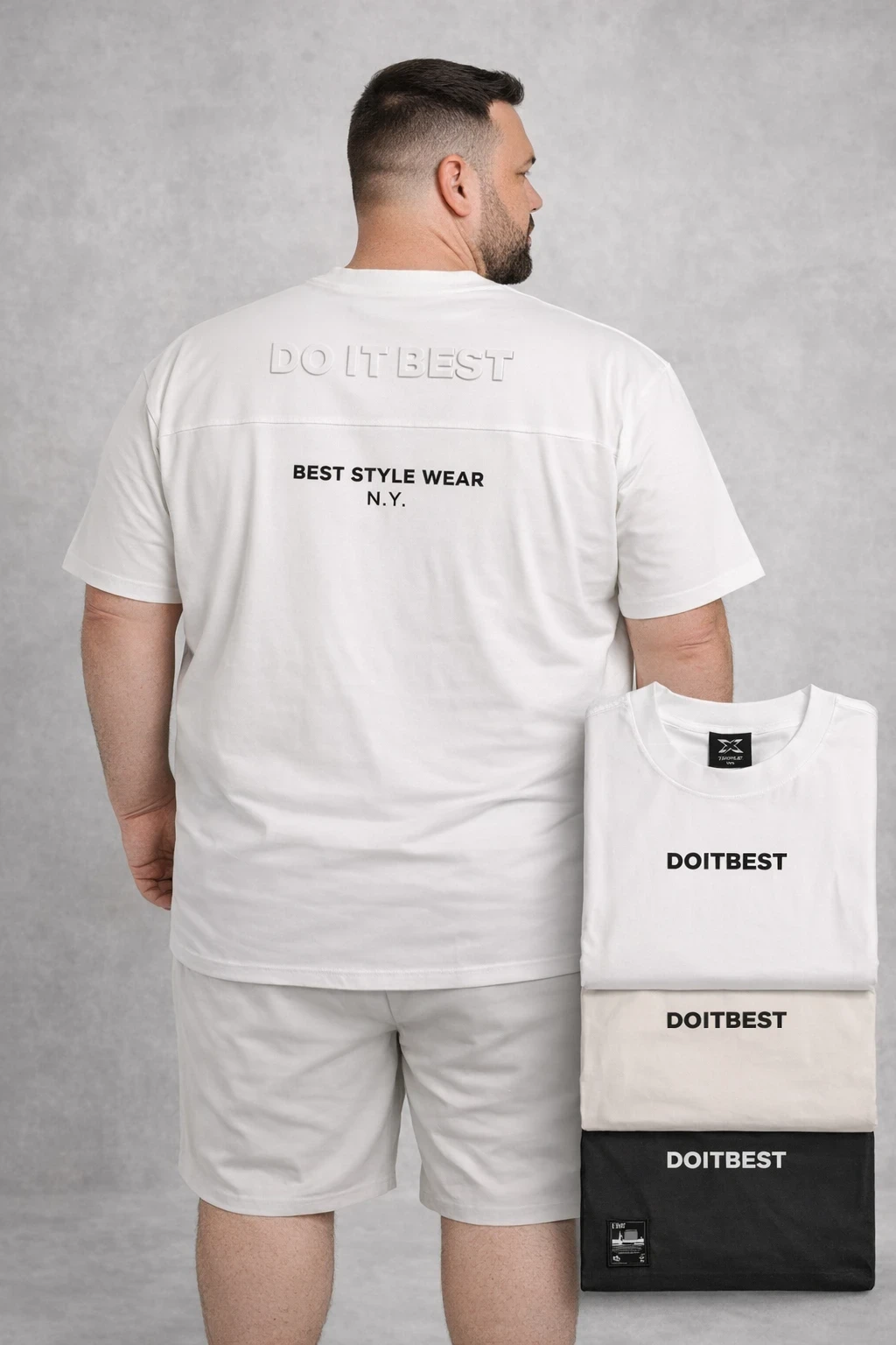 חולצות אוברסייז פרימיום דגם B3-304