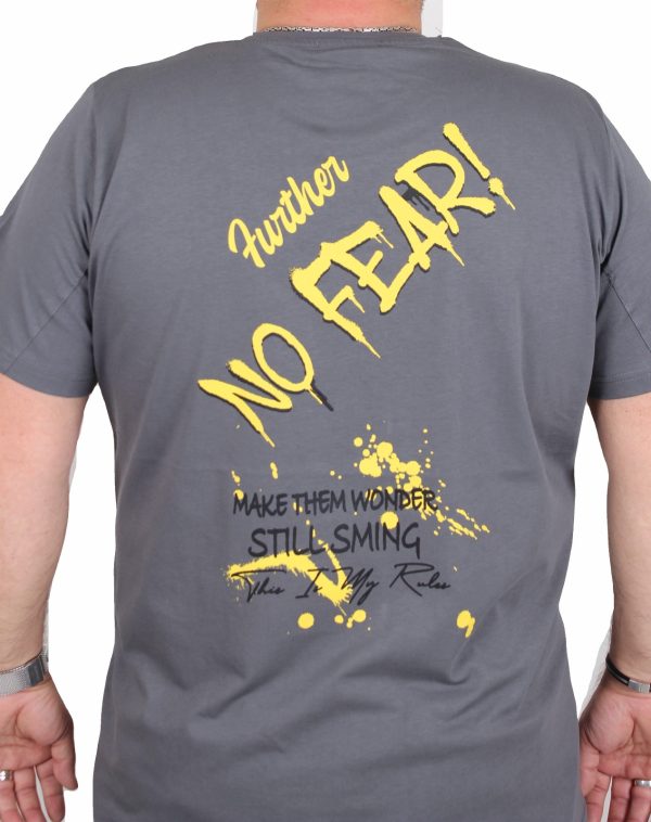 ⁦חולצות 100% כותנה דגם NO FEAR⁩ – תמונה ⁦5⁩