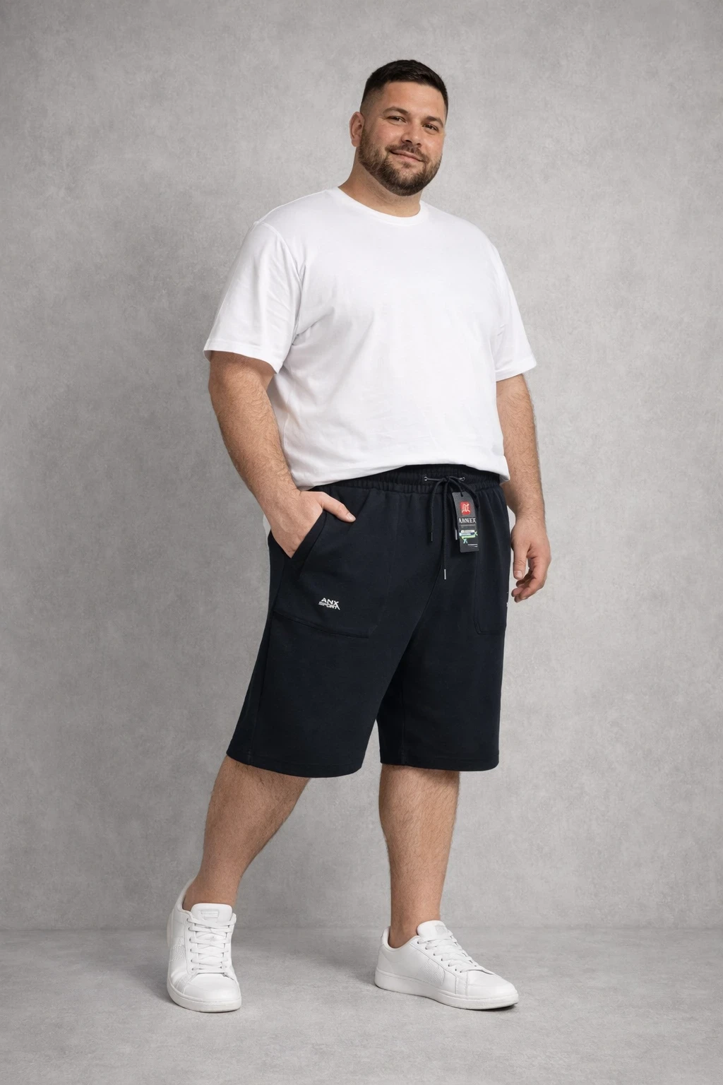 ברמודה 3/4 אופנתית לגברים – תמונה 3