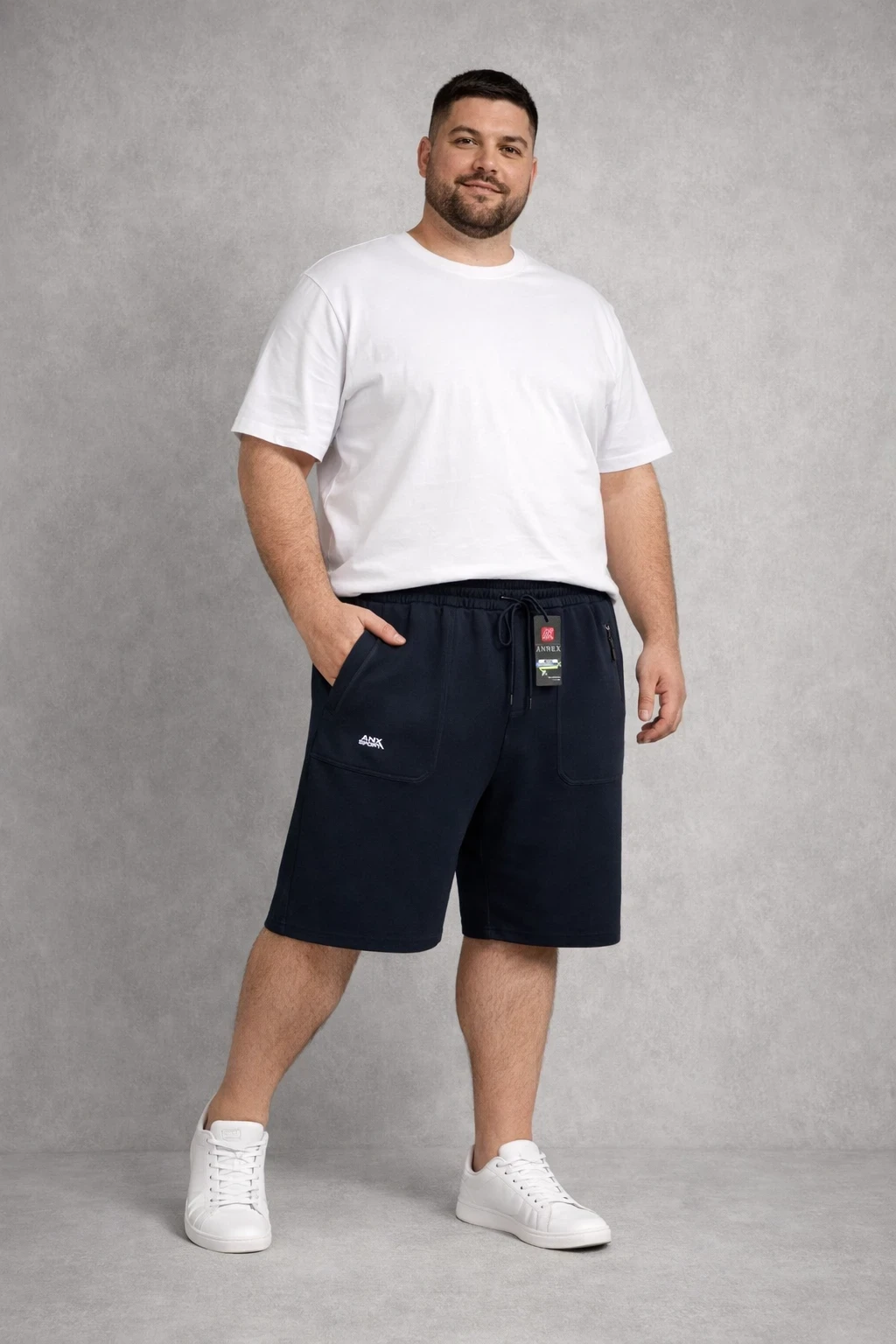 ברמודה 3/4 אופנתית לגברים – תמונה 2