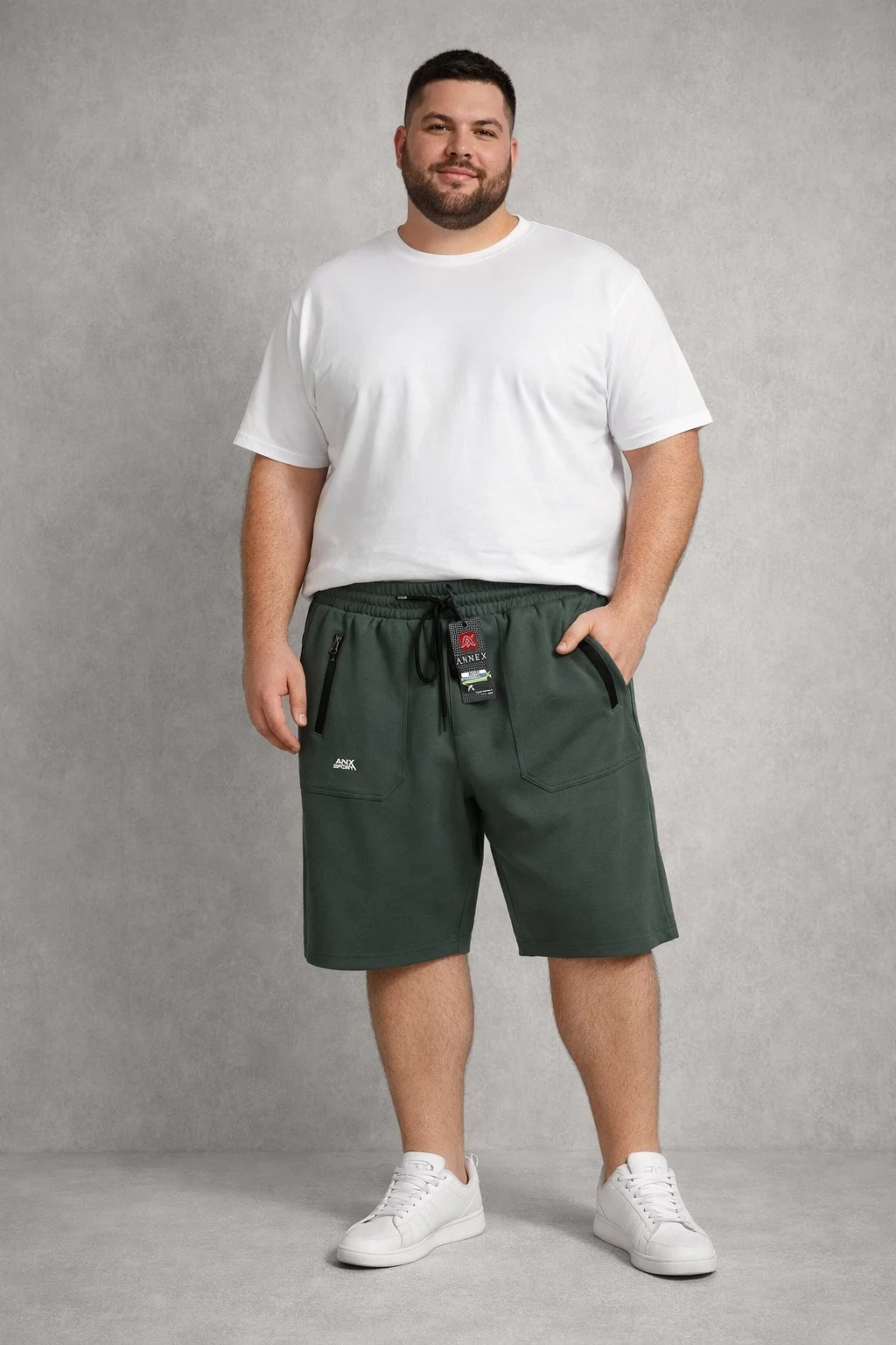 ברמודה 3/4 אופנתית לגברים – תמונה 5