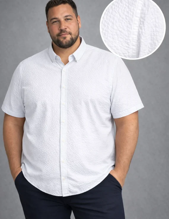 חולצה מכופתרת – שרוול קצר