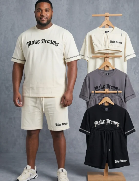 חליפת פרימיום מבד כותנה עבה ואיכותי