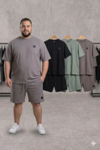 חליפת אופנה  וופל עדין